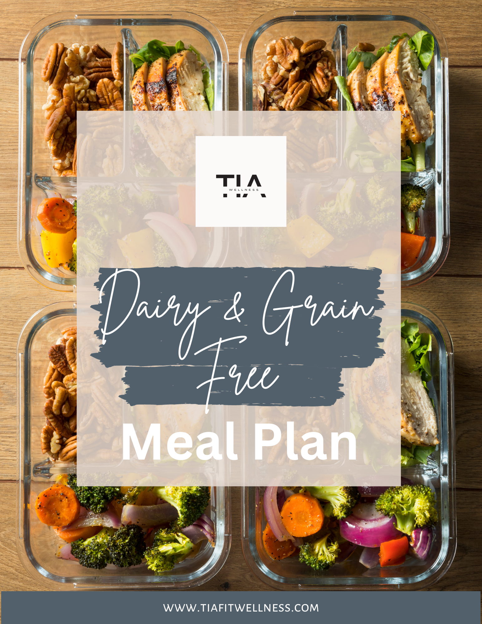 4 weeks Dairy & Gluten Free Meal Plan and Recipes+ Bonus package